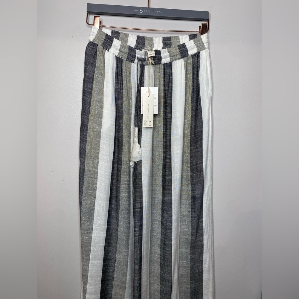 NWT 3 Piece Set Vintage Havana Metallic Stripe. - Picture 12 of 14
